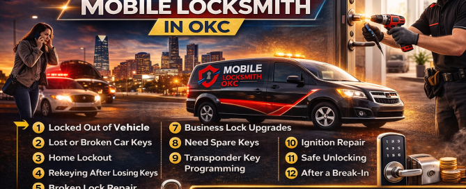 12 Situations When You Should Call a Mobile Locksmith in OKC